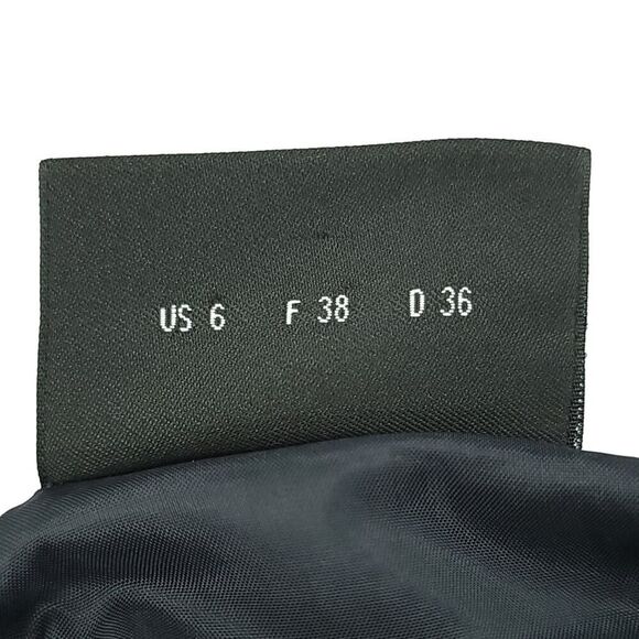 Akris Blue Mini Skirt with Abstract Design - Picture 10 of 10